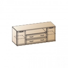 Гостиная Карина Композиция 4 (Гикори Джексон светлый) в Тавде - tavda.ok-mebel.com | фото 5
