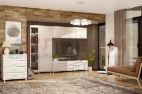 Гостиная Мелисса Композиция 10 (Снежный Ясень) в Тавде - tavda.ok-mebel.com | фото