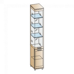 Гостиная Мелисса Композиция 12 (Ясень Асахи) в Тавде - tavda.ok-mebel.com | фото 7