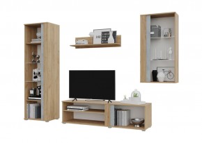 Гостиная Омега (Крафт золотой-Бетон) в Тавде - tavda.ok-mebel.com | фото 3