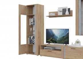 Гостиная Омега (Крафт золотой-Бетон) в Тавде - tavda.ok-mebel.com | фото 5
