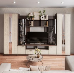 Гостиная Венеция (венге/лоредо) в Тавде - tavda.ok-mebel.com | фото 3