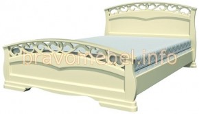 ГРАЦИЯ-1 Кровать из массива 900 (Слоновая кость) в Тавде - tavda.ok-mebel.com | фото