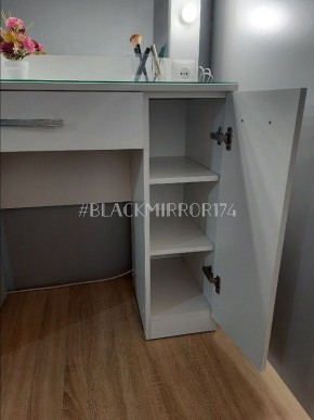 Гримёрный стол ГС1РД80 в Тавде - tavda.ok-mebel.com | фото 2