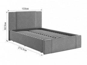 ХЛОЯ Кровать 1200 каркас в Тавде - tavda.ok-mebel.com | фото 3