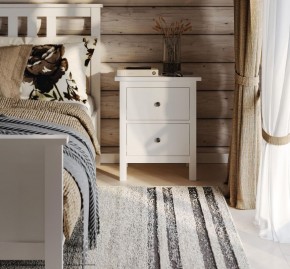 Комод 02 Кантри белый с двумя ящиками в Тавде - tavda.ok-mebel.com | фото 4