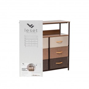 Комод Leset Локи 6 ящ. с полкой в Тавде - tavda.ok-mebel.com | фото 11