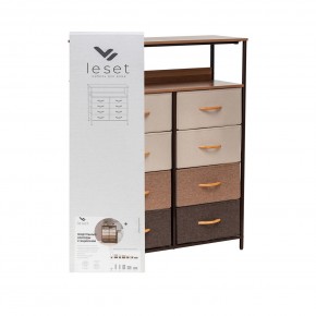 Комод Leset Локи 8 ящ. с полкой в Тавде - tavda.ok-mebel.com | фото 10