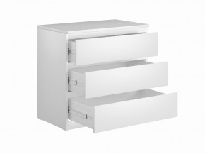 Комод МАЛЬТА с тремя выдвижными ящиками, цвет белый в Тавде - tavda.ok-mebel.com | фото 3