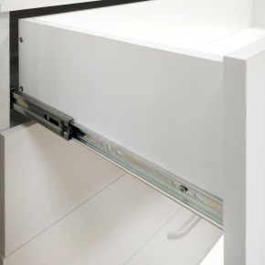 Комод мини Париж (Белый тиснение) в Тавде - tavda.ok-mebel.com | фото 4