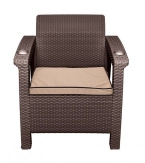 Комплект кресел Yalta Double Seat (Ялта) шоколадный в Тавде - tavda.ok-mebel.com | фото 2