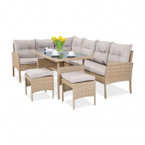 Комплект плетеной мебели AFM-107B Beige (3 кор.) в Тавде - tavda.ok-mebel.com | фото 3