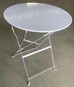 Комплект садовой мебели OTS-001R (стол + 2 стула) металл в Тавде - tavda.ok-mebel.com | фото 4