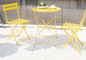 Комплект садовой мебели OTS-001R (стол + 2 стула) металл в Тавде - tavda.ok-mebel.com | фото 10