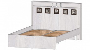 КОСТА-РИКА Кровать 1400 с основанием (анкор светлый) в Тавде - tavda.ok-mebel.com | фото