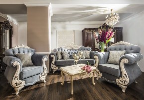 Кресло Афина (серый глянец) в Тавде - tavda.ok-mebel.com | фото 4