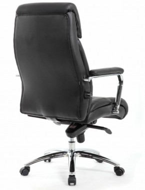 Кресло BRABIX PREMIUM "Phaeton EX-502" (кожа с компаньоном, хром, черное) 530882 в Тавде - tavda.ok-mebel.com | фото 4