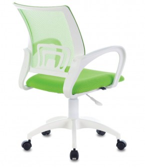 Кресло BRABIX "Fly MG-396W", пластик белый, сетка, салатовое, 532403 в Тавде - tavda.ok-mebel.com | фото 3