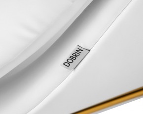 Кресло дизайнерское DOBRIN EMILY, белый винил YP17, золотое основание в Тавде - tavda.ok-mebel.com | фото 10
