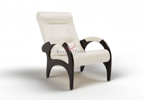 Кресло для отдыха Римини 19-К-КР (экокожа/венге) КРЕМ в Тавде - tavda.ok-mebel.com | фото