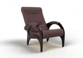 Кресло для отдыха Римини 19-Т-КМ (ткань/венге) КОФЕ С МОЛОКОМ в Тавде - tavda.ok-mebel.com | фото 1