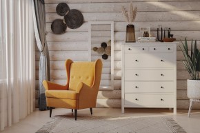 Кресло для отдыха Вало жёто-оранжевый, ткань рогожка в Тавде - tavda.ok-mebel.com | фото 3