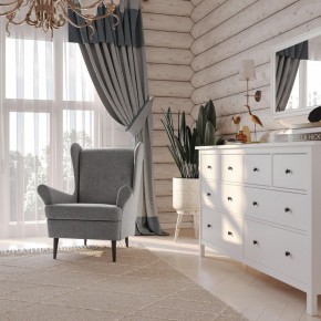 Кресло для отдыха Вало серый, ткань рогожка в Тавде - tavda.ok-mebel.com | фото 2