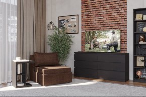 Кресло для отдыха Йоки коричневое, ткань рогожка в Тавде - tavda.ok-mebel.com | фото 4