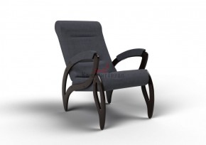 Кресло для отдыха Зельден 20-Т-ГР (ткань/венге) ГРАФИТ в Тавде - tavda.ok-mebel.com | фото