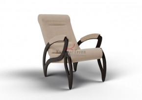 Кресло для отдыха Зельден 20-Т-П (ткань/венге) ПЕСОК в Тавде - tavda.ok-mebel.com | фото 1