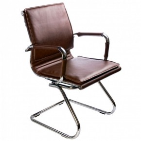 Кресло для посетителя Бюрократ CH-993-Low-V/Brown коричневый в Тавде - tavda.ok-mebel.com | фото 1