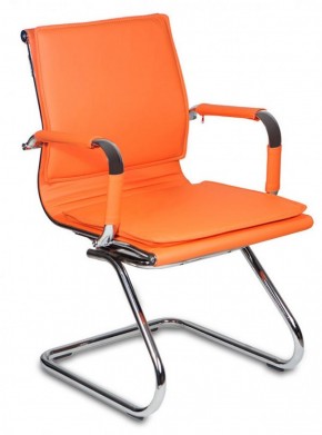 Кресло для посетителя Бюрократ CH-993-Low-V/orange оранжевый в Тавде - tavda.ok-mebel.com | фото 1