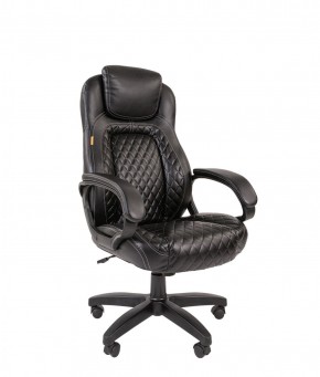 Кресло для руководителя  CHAIRMAN 432 (Экокожа черная) в Тавде - tavda.ok-mebel.com | фото 1