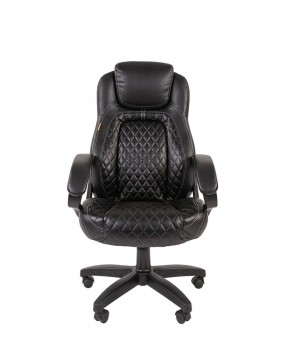 Кресло для руководителя  CHAIRMAN 432 (Экокожа черная) в Тавде - tavda.ok-mebel.com | фото 2