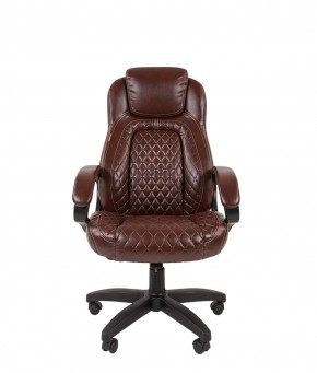 Кресло для руководителя  CHAIRMAN 432 (Экокожа коричневая) в Тавде - tavda.ok-mebel.com | фото 2
