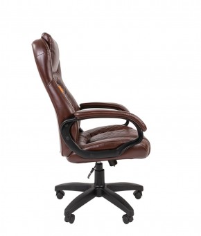 Кресло для руководителя  CHAIRMAN 432 (Экокожа коричневая) в Тавде - tavda.ok-mebel.com | фото 3