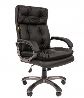 Кресло для руководителя  CHAIRMAN 442 (экокожа черная) в Тавде - tavda.ok-mebel.com | фото 2