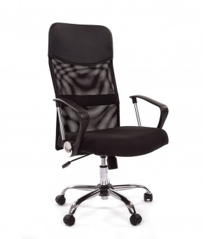 Кресло для руководителя CHAIRMAN 610 N (15-21 черный/сетка черный) в Тавде - tavda.ok-mebel.com | фото