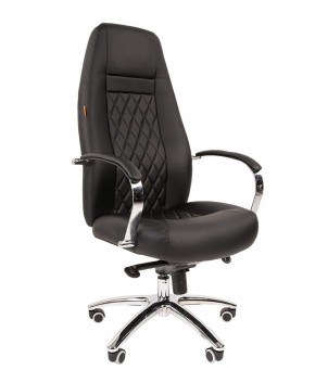 Кресло для руководителя CHAIRMAN 950 (Экокожа) Черное в Тавде - tavda.ok-mebel.com | фото 1