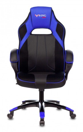 Кресло игровое Бюрократ VIKING 2 AERO BLUE черный/синий в Тавде - tavda.ok-mebel.com | фото 2