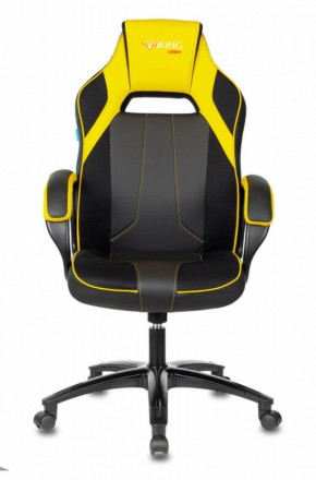 Кресло игровое Бюрократ VIKING 2 AERO YELLOW черный/желтый в Тавде - tavda.ok-mebel.com | фото 2