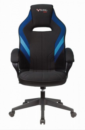 Кресло игровое Бюрократ VIKING 3 AERO BLUE черный/синий в Тавде - tavda.ok-mebel.com | фото 2