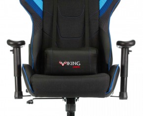 Кресло игровое Бюрократ VIKING 4 AERO BLUE черный/синий в Тавде - tavda.ok-mebel.com | фото 7