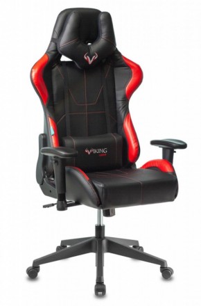 Кресло игровое Бюрократ VIKING 5 AERO RED черный/красный в Тавде - tavda.ok-mebel.com | фото