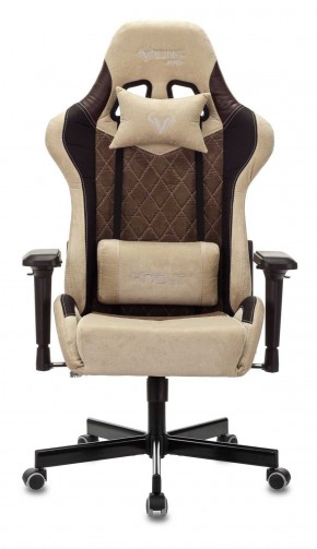 Кресло игровое Бюрократ VIKING 7 KNIGHT BR FABRIC коричневый/бежевый в Тавде - tavda.ok-mebel.com | фото 3