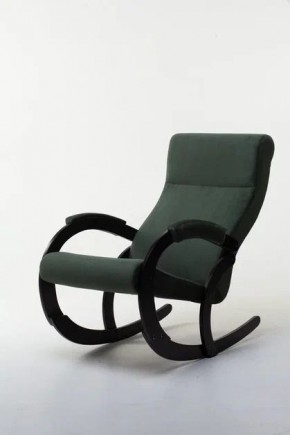 Кресло-качалка КОРСИКА 34-Т-AG (зеленый) в Тавде - tavda.ok-mebel.com | фото 1