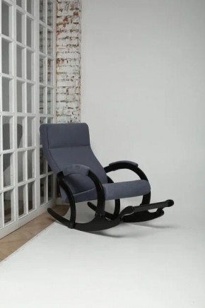 Кресло-качалка МАРСЕЛЬ 33-Т-AN (темно-синий) в Тавде - tavda.ok-mebel.com | фото 3