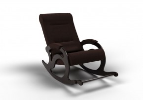 Кресло-качалка Тироль 12-Т-ГР (ткань/венге) ГРАФИТ в Тавде - tavda.ok-mebel.com | фото