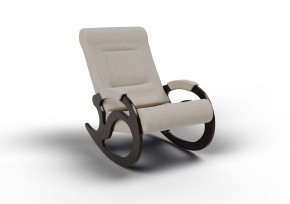 Кресло-качалка Вилла 11-Т-ГР (ткань/венге) ГРАФИТ в Тавде - tavda.ok-mebel.com | фото