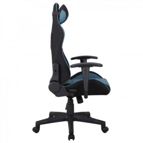 Кресло компьютерное BRABIX "GT Racer GM-100" (черное/голубое) 531818 в Тавде - tavda.ok-mebel.com | фото 3